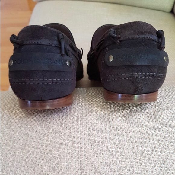 SOLD Dolce & Gabbana Suede Men Moccasin - Picture 3 of 7